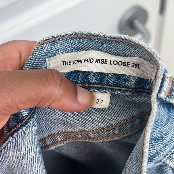 Denim Forum - The Joni Mid Rise Loose 29L - size 27 - Picture 5 of 11